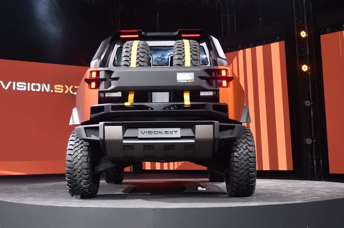 Mahindra Vision SXT concept unveiled